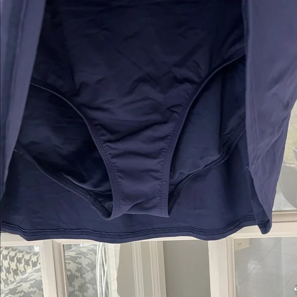 Lands End Navy Blue Swim Skort - 18W - NWOT - Picture 2 of 4